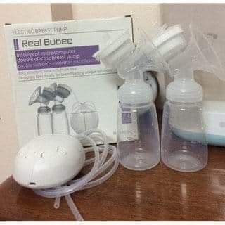 Máy hút sữa điện đôi Real Bubee