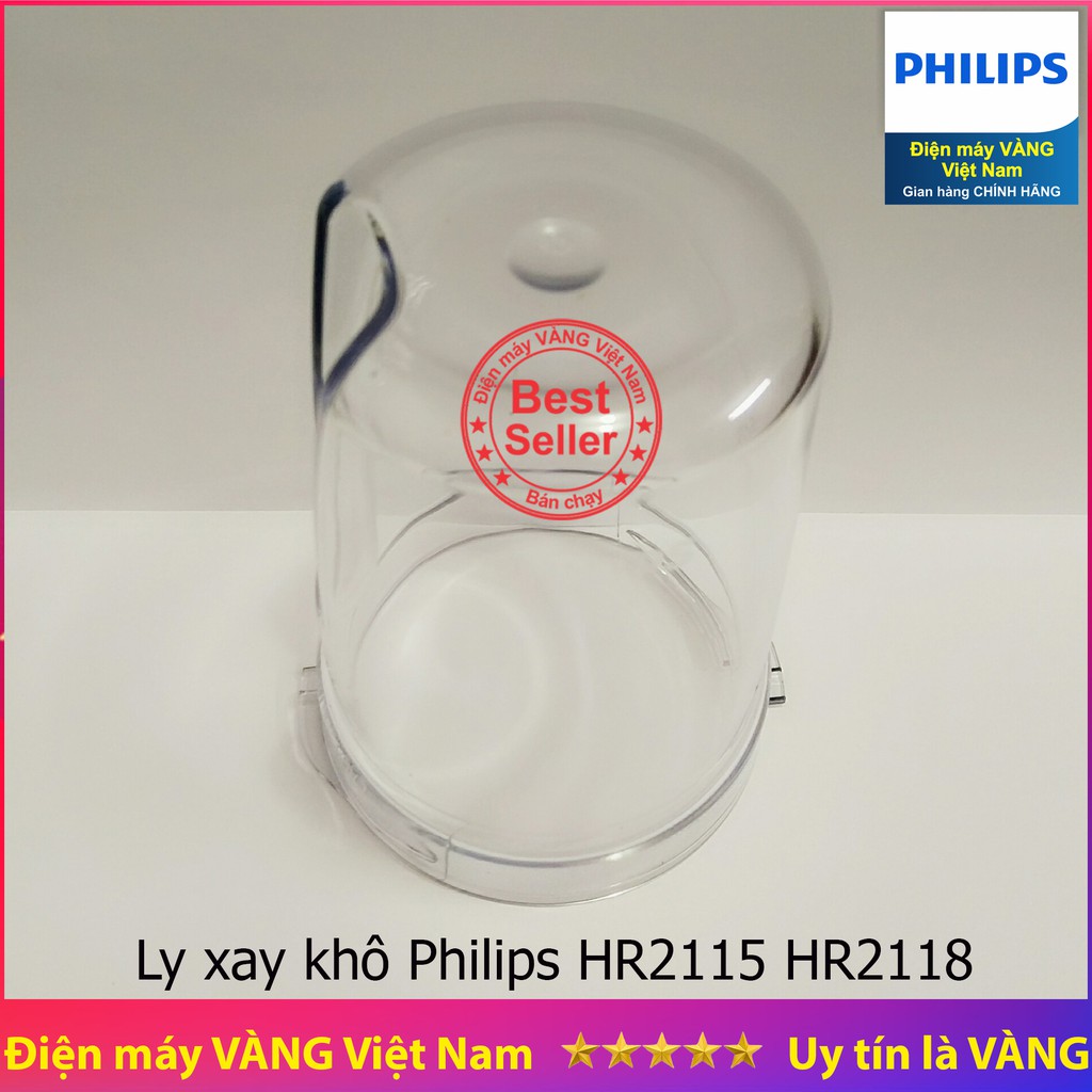 Cối xay khô phụ kiện máy xay sinh tố Philips HR2115 HR2118