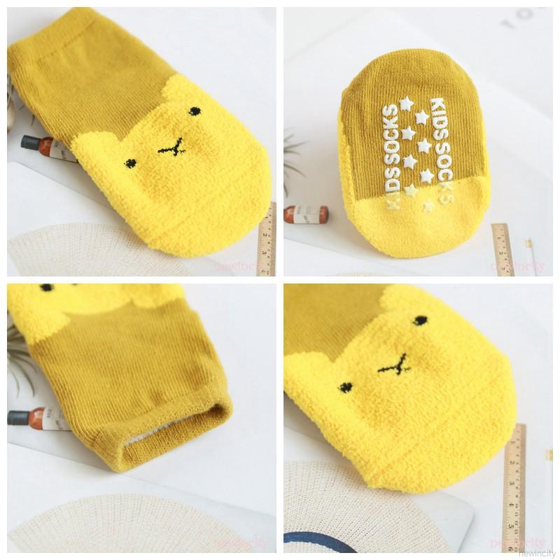 Set 3 Đôi Tất Cotton Giữ Ấm Cho Bé