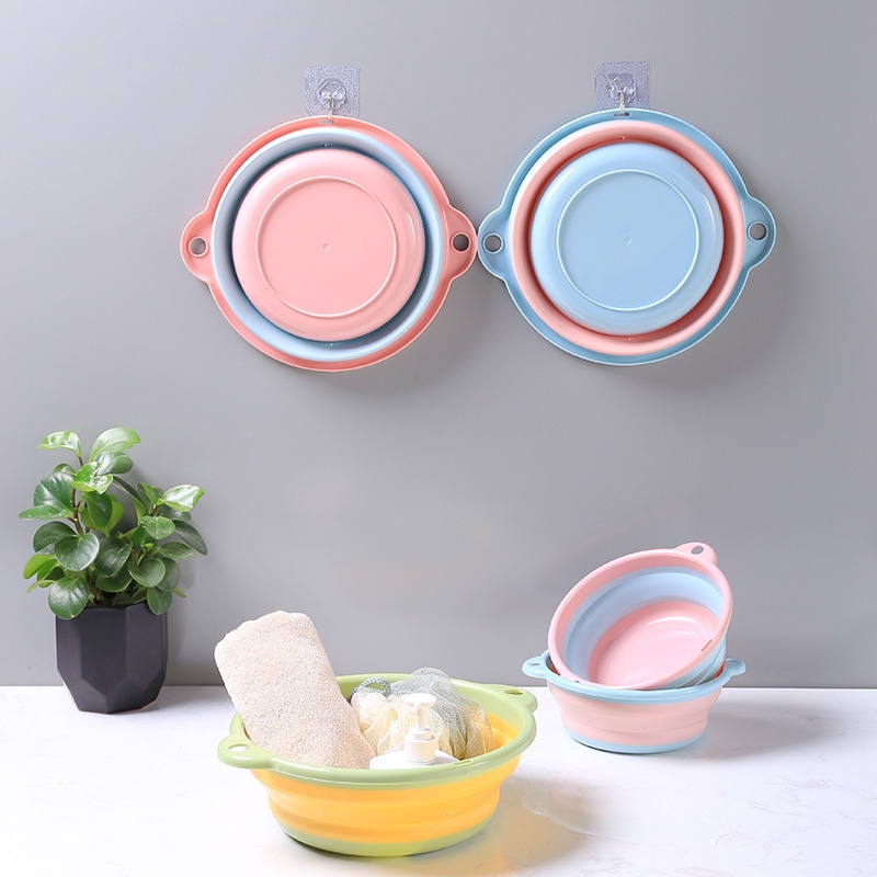 Thau gấp gọn tiện dụng màu sắc cute - UniLabel