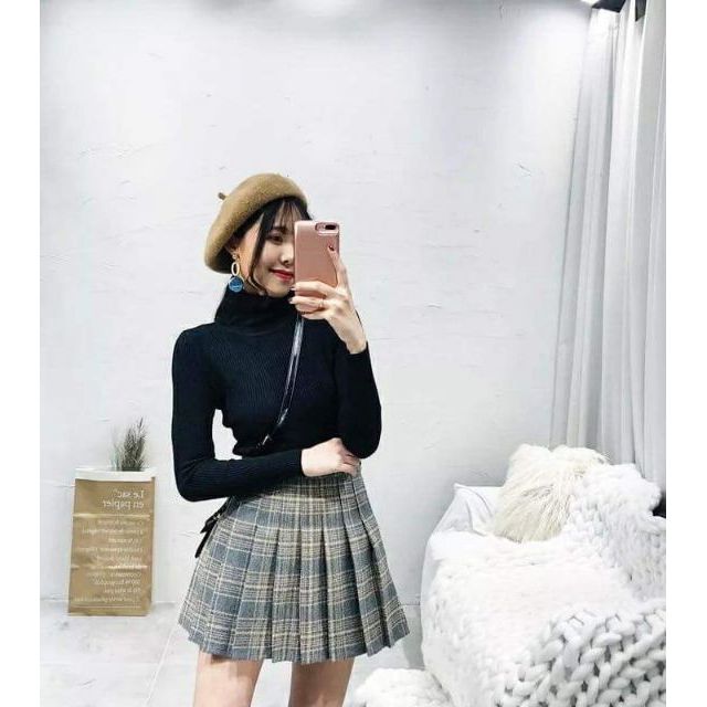 CHÂN VÁY XẾP LI  (ảnh thật sp)