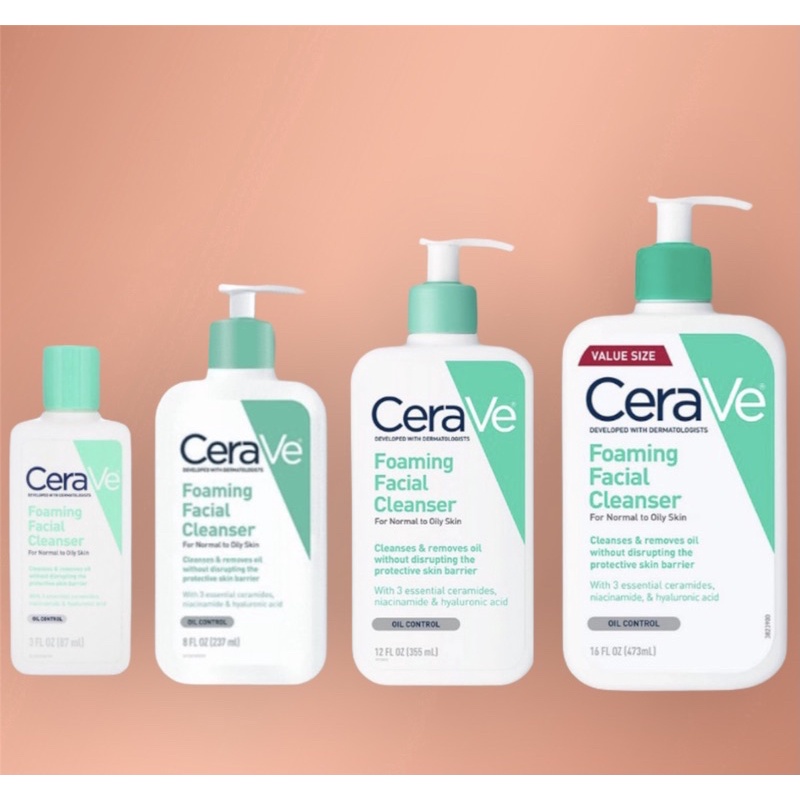 Sữa rửa mặt CERAVE Foaming Facial Cleanser