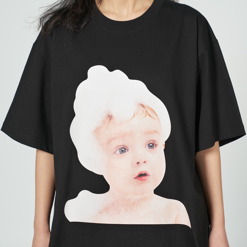 ÁO Thun - Acmé De La Vie - ADLV BABY FACE BUBBLE TEE LinhLyxAuth