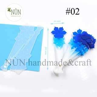 [MỘC68]  Khuôn Silicon - Khuôn Quạt Handmade