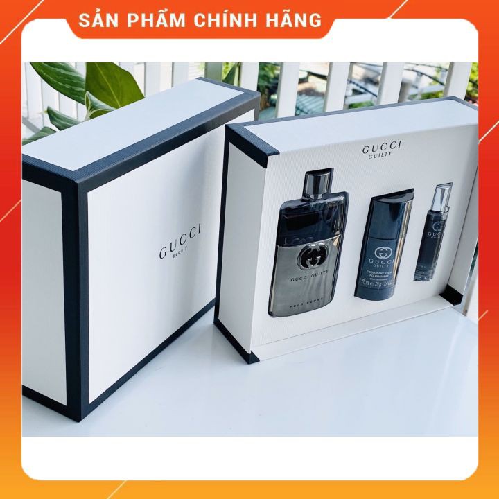 Bộ Quà Tặng G.ucci Guilty Pour Homme | BigBuy360 - bigbuy360.vn