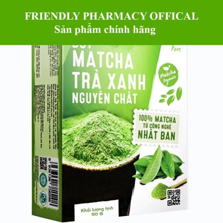 BỘT MATCH TRÀ XANH – Chế phẩm làm đồ uống bổ dưỡng cho mọi lứa tuổi, đào thải độc tố cho cơ thể (50g)