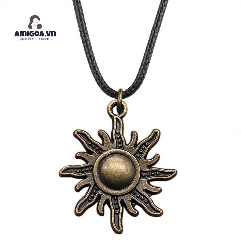 ✨✨Vòng Cổ Choker Dây Da Mặt Ngôi Sao Thời Trang Cho Nam Và Nữ