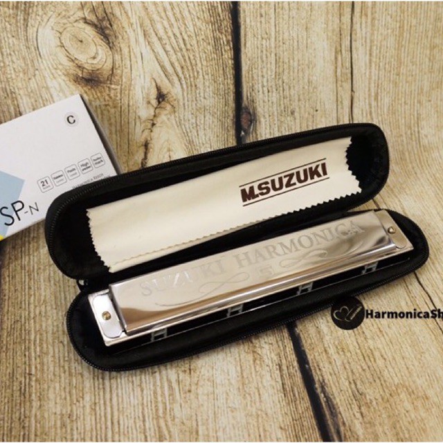 🎶 Kèn Harmonica 21 lỗ 🎵 Suzuki Tremolo Special Su21 - Tone C