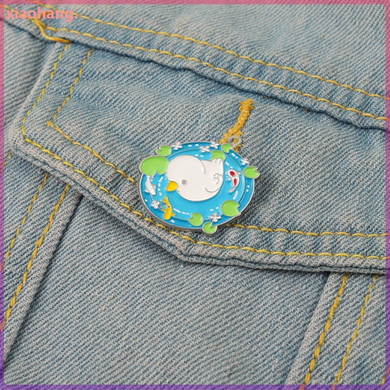 Ghim Cài Áo Hình Vịt Hoạt Hình Dễ Thương