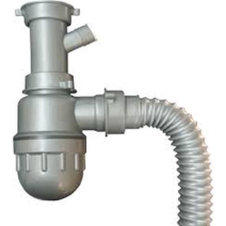 Bộ xả đơn, xi phông 1 hộc chậu rửa chén phi 110