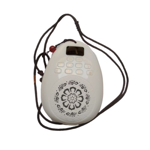 Loa niệm Phật mini, Loa giọt nước, nghe pháp, có khe cắm thẻ nhớ- vòng đeo tụng kinh có kèm dây đeo
