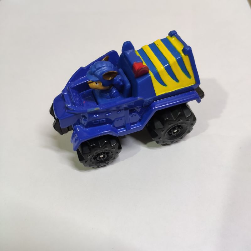 Đồ chơi xe chó Paw Patrol True Metal Racer - Chase ( không có hộp )