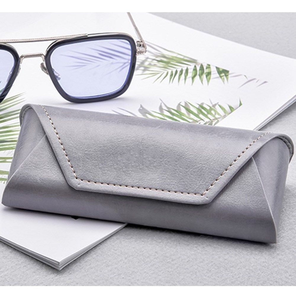 Hộp đựng mắt kính bằng da PU mềm chống nước nhiều màu tùy chọn