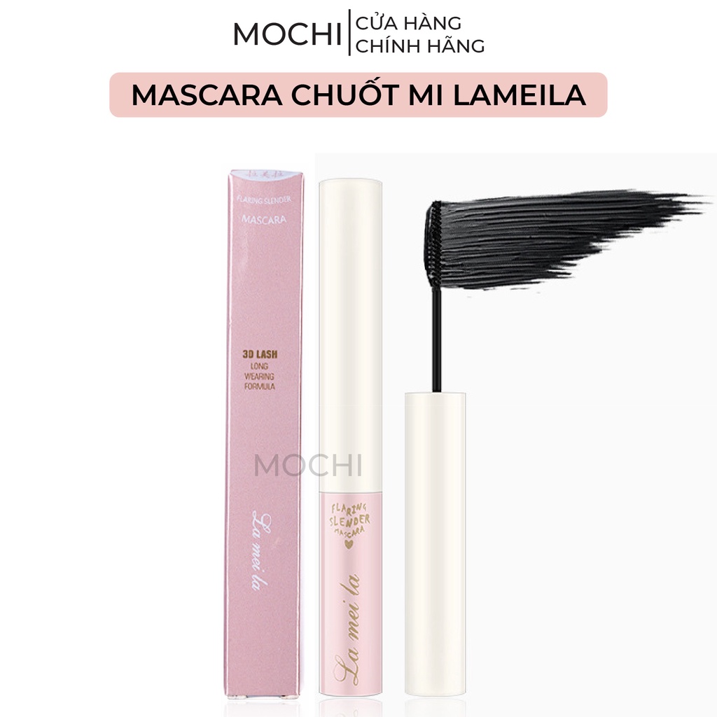 Mascara Chuốt Mi Cong Siêu Mảnh Tơi Mi Lameila Lâu Trôi Chống Nước l Trang Điểm Mắt Hàn Quốc MOCHI SHOP