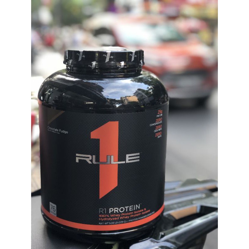 SỮA TĂNG CƠ NẠC RULE 1 WHEY PROTEIN - 5LBS (2,3Kg)