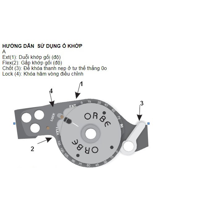 Nẹp gối chức năng H1
