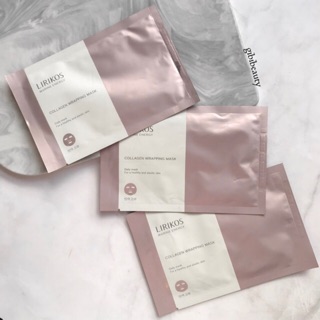 LIRIKOS Collagen Wrapping Mask là mặt nạ giấy chứa thành phần collagen lấy tinh chất từ biển