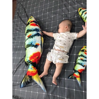 Gối ôm 3D cá koi_chép nhật 90cm _MOMOMART