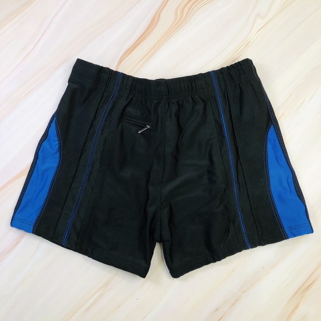 Quần tắm biển, Quần bơi nam Speedo lưng thun ngắn, thun co dãn 4 chiều thoải mái