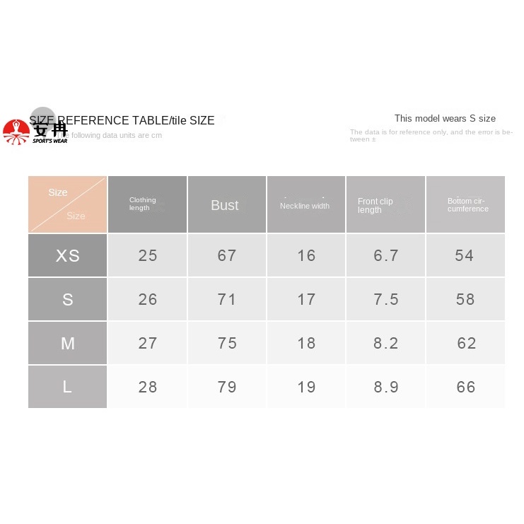 Áo ngực thể thao ANRAN thiết kế chống sốc họa tiết hoa thanh lịch dễ thương