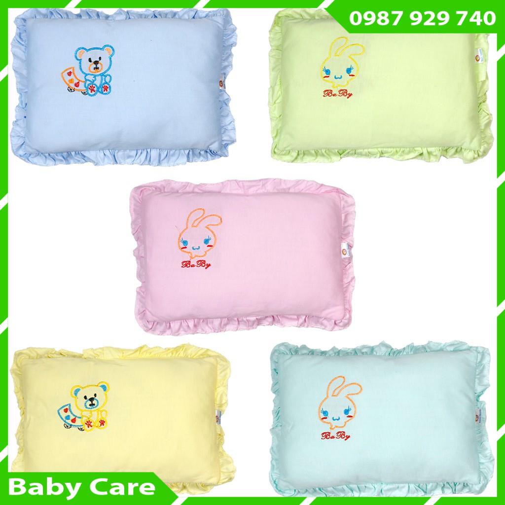 Gối cho trẻ sơ sinh mềm, mịn, an toàn cho da của bé GSSKS KIBA.shop