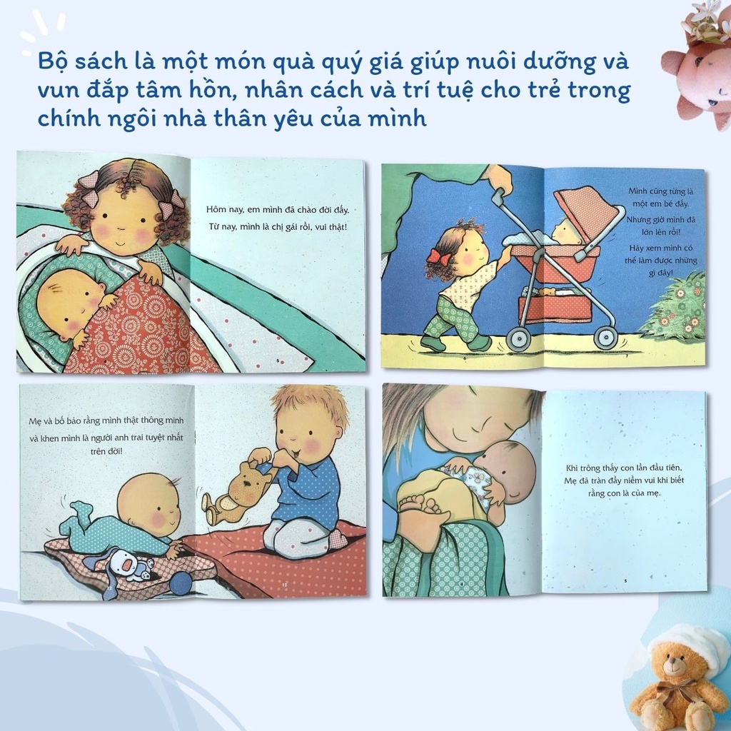 Sách - Gieo hạt giống yêu thương nuôi dưỡng tâm hồn, tình cảm con mỗi ngày (Bộ 8 cuốn)