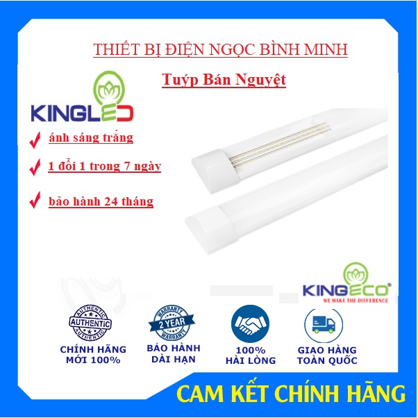Đèn LED Tuýp Bán Nguyệt KingECO