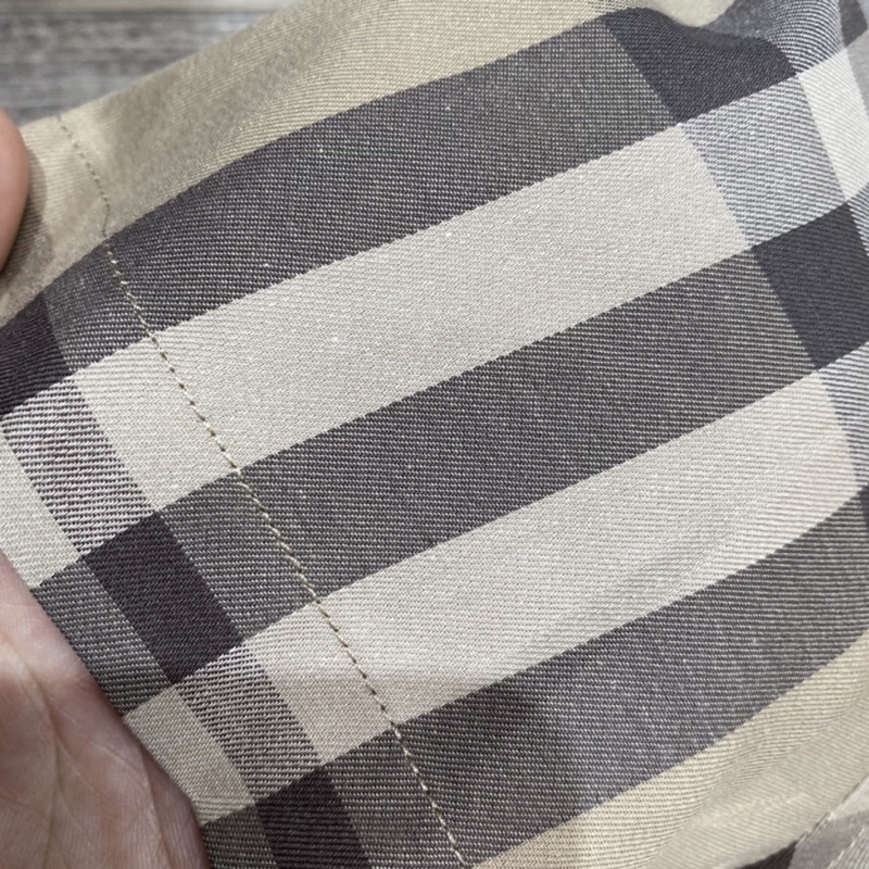 Sơ mi nam ngắn tay BBR chất cotton dày dặn thấm hút mồ hôi họa tiết kẻ nhỏ màu be