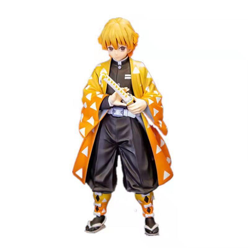 Mô Hình Đồ Chơi Nhân Vật anime demon slayer kamado tanjirou agatsuma zenitsu nezuko akaza sabito kyoujurou giyuu inosuke Mitsu Annai kyoumei pvc 21 Kiểu