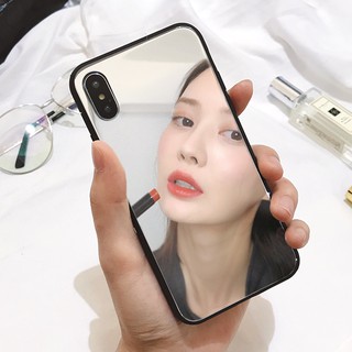 Ốp iphone gương kính viền dẻo