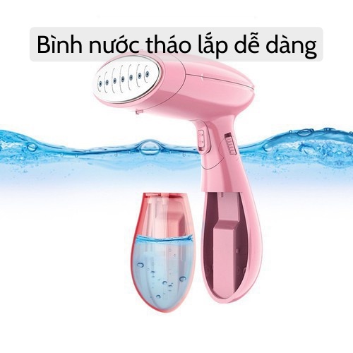 [SIÊU HOT] Bàn là hơi nước  Bàn ủi hơi nước cầm tay mini gấp gọn cao cấp Sokany du lịch công tác đa năng tiện lợi