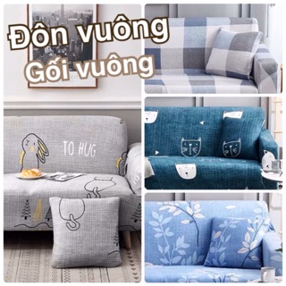 Vỏ gối tự chọn cho bọc ghế sofa - mẫu inbox