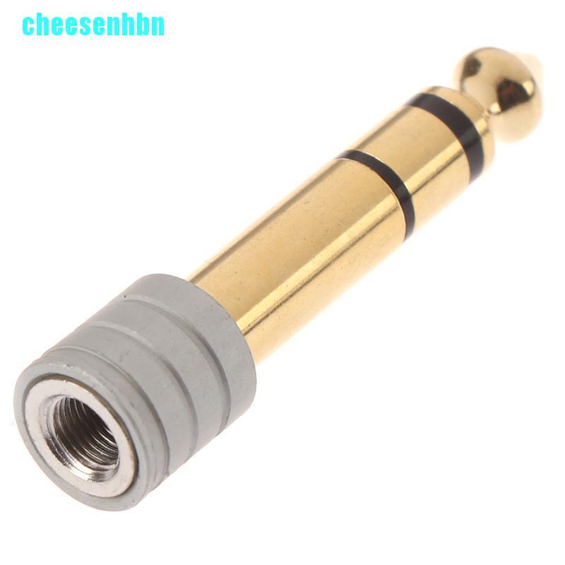 1 Giắc Cắm Âm Thanh 6.35mm 1 / 4 &quot;Sang 3.5mm 1 / 8&quot;