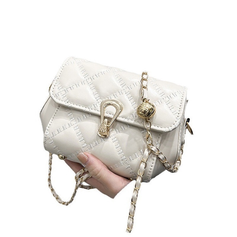 Túi Đeo Chéo Nhỏ Thêu Họa Tiết Hình Thoi NB00303