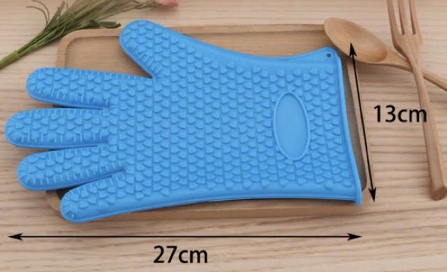 Găng tay silicon chống nóng ,trơn, trượt 1 chiếc