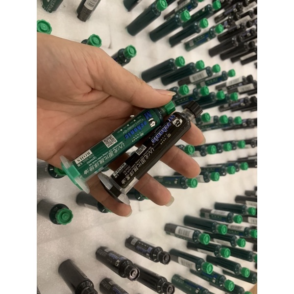 Keo UV Xanh/Trắng/Đen