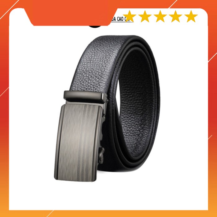 Thắt lưng nam Minh Tâm da cao cấp, khóa kim loại kiểu tự động MT10603 - SIÊU HOT
