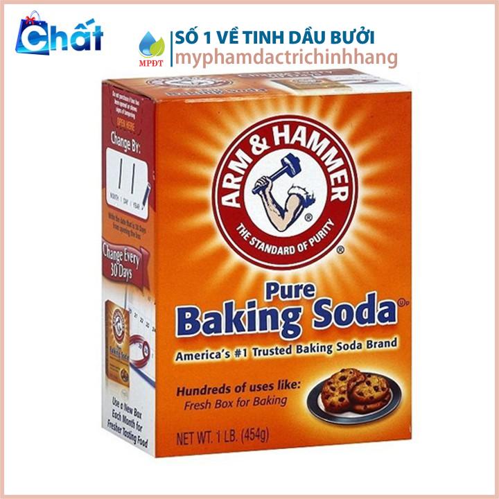 Bột Baking Soda đa công dụng khử mùi tẩy rửa, làm bánh, chăm sóc da 454g