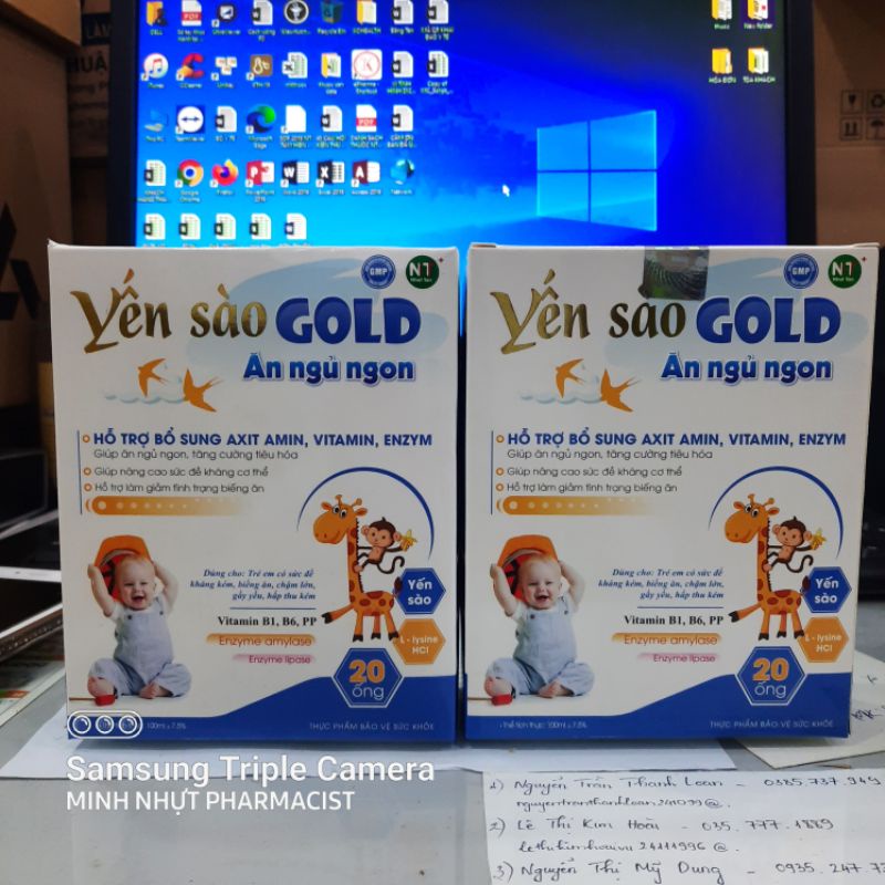 Yến Sào Gold Ăn Ngủ Ngon