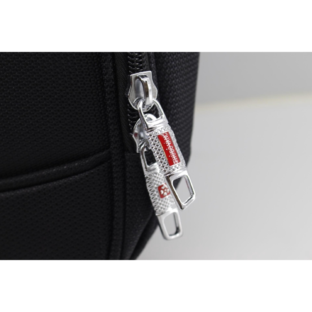 [Hàng nhập khẩu] CẶP CÔNG SỞ VẢI DÙ THỦ ĐÔ VÀNG C-195 SIZE TO ( Đen ) | BigBuy360 - bigbuy360.vn