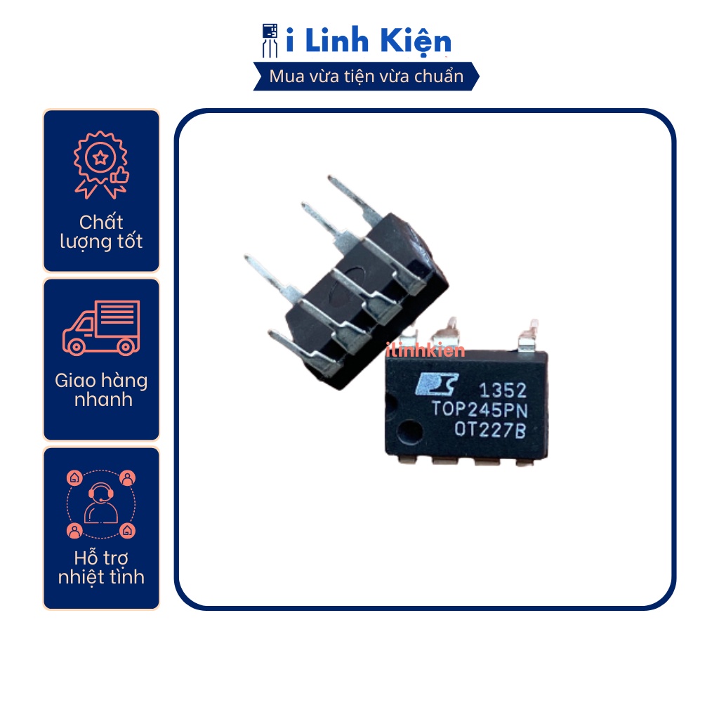 Ic nguồn TOP244PN TOP246PN TOP258PN chính hãng.