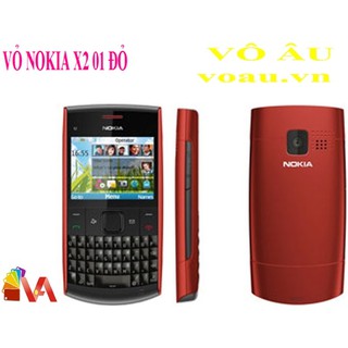 VỎ NOKIA X2 01 MÀU ĐỎ