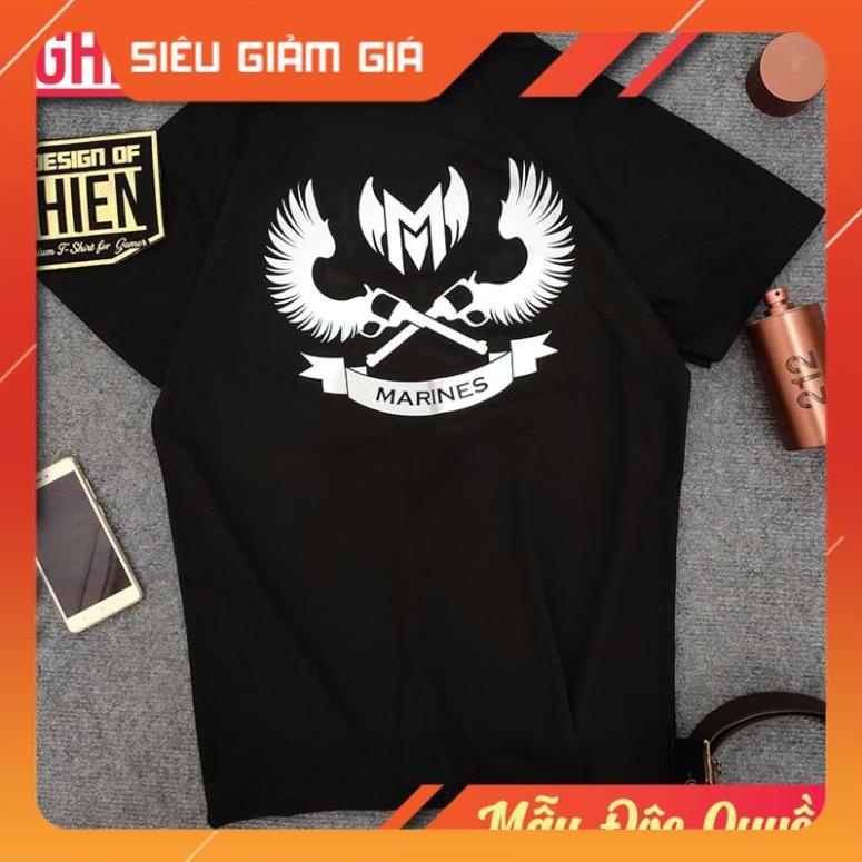 Áo thun UMAD unisex gaming LOL Marines v.1 phản quang esports nam nữ tay ngắn (40kg-110kg)