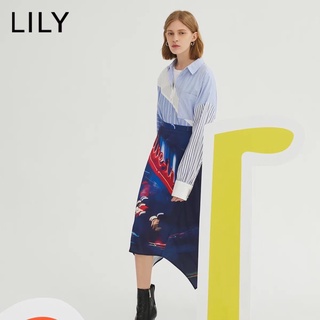 Chân váy hoạ tiết Lily