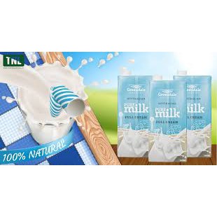 (Official Store) - Sữa Tươi GREENDALE (ÚC) - Full Cream 1L - (Date 2021)