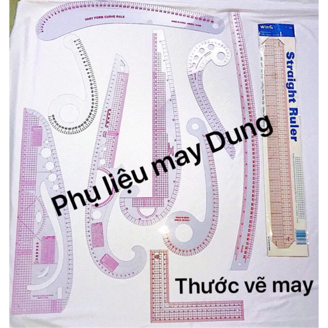 Thước vẽ may đường cong