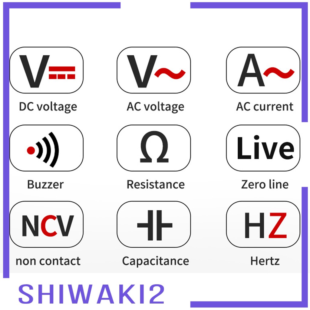 Vạn năng kế ST183 số lần đếm 6000 RMS DC/AC SHIWAKI2