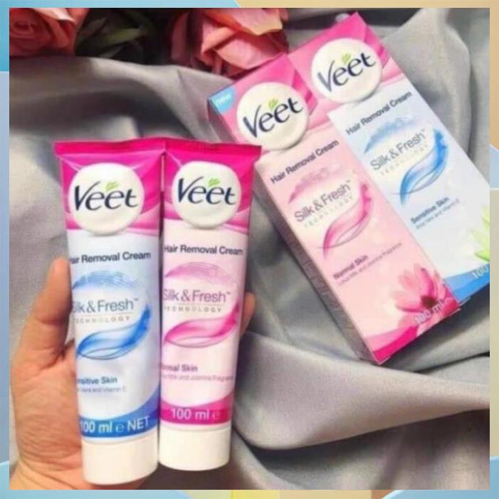 Kem tẩy lông Veet Silk Fresh