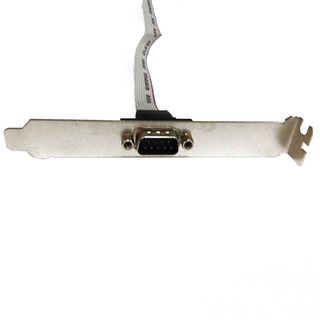 PCI To COM 9 Pin RS232 Adapter Serial 9Pin Extension COM Cable Port DB9 Computer Cable Bracket