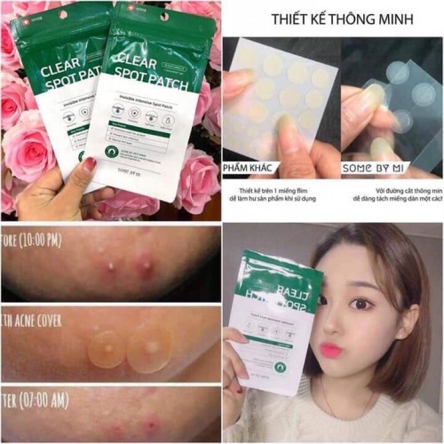 [CHÍNH HÃNG] Miếng Dán Mụn Some By Mi Clear Spot Patch - HB0049 | BigBuy360 - bigbuy360.vn